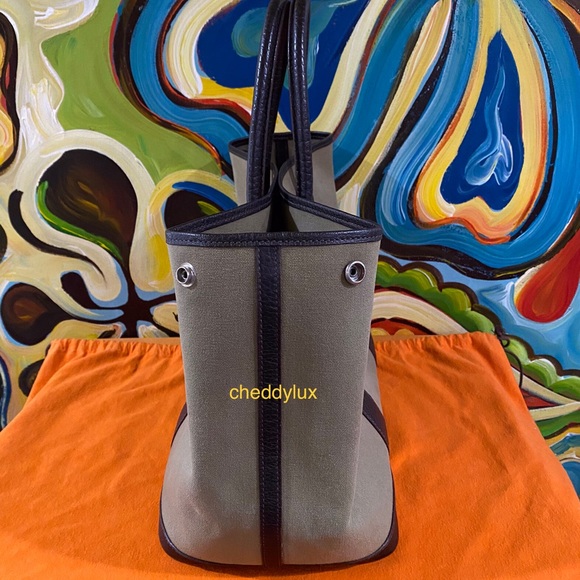 💚💚💚Authentic Hermes Garden Party 30 Tote Bag - Picture 10 of 16